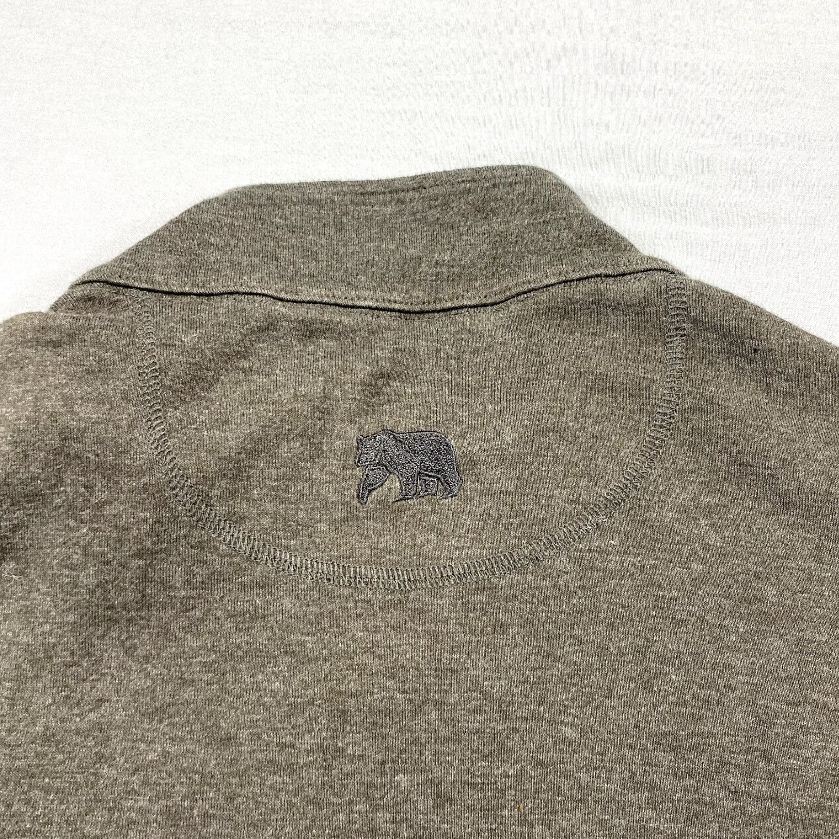 J Brand Normal Brand Sweater Mens Large Brown 1/4 Zip Sweatshirt Stretch Pullover Size US L / EU 52-54 / 3 - 4 Thumbnail