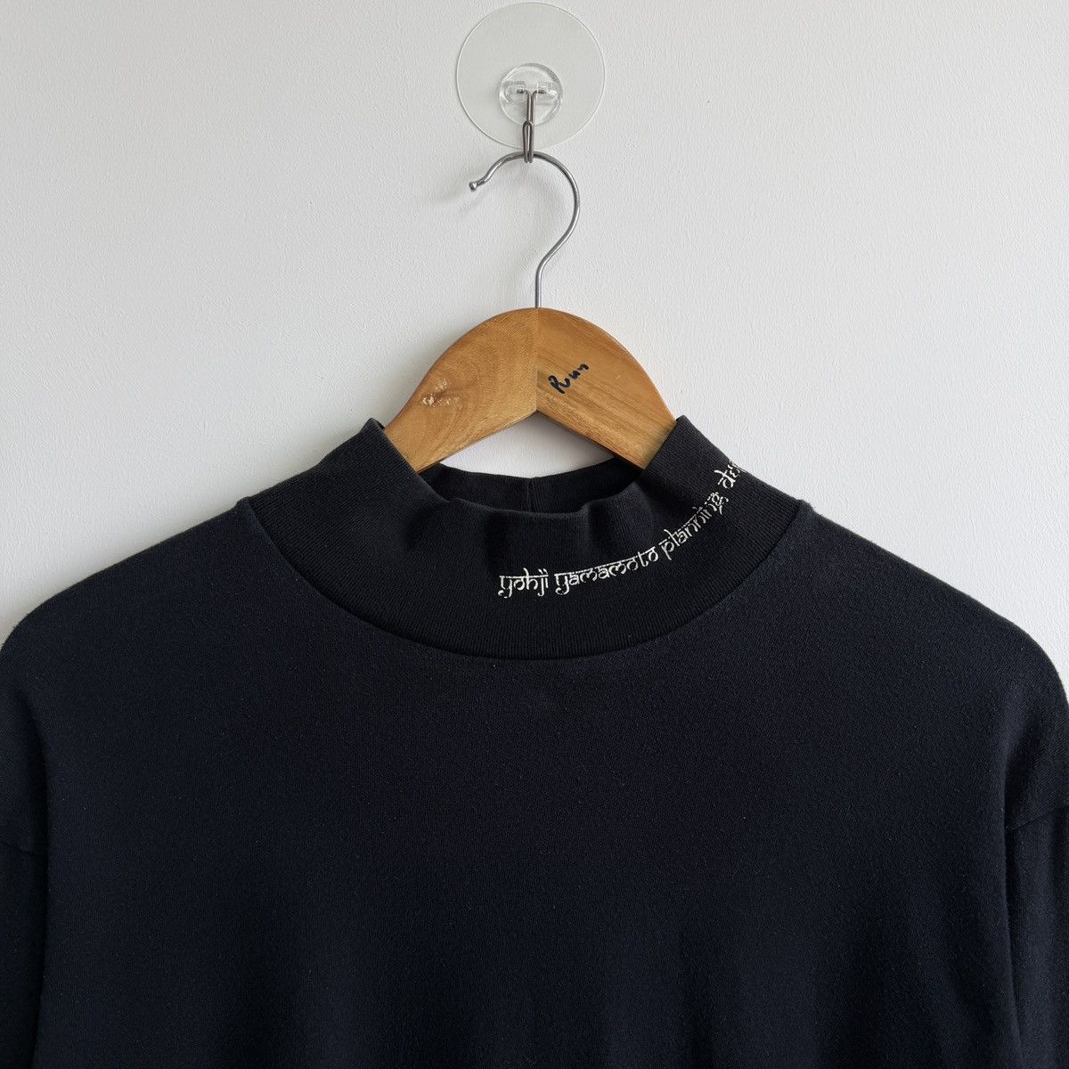Yohji Yamamoto Yohji Yamamoto S'YTE Mock Neck Shirt Size US L / EU 52-54 / 3 - 3 Thumbnail
