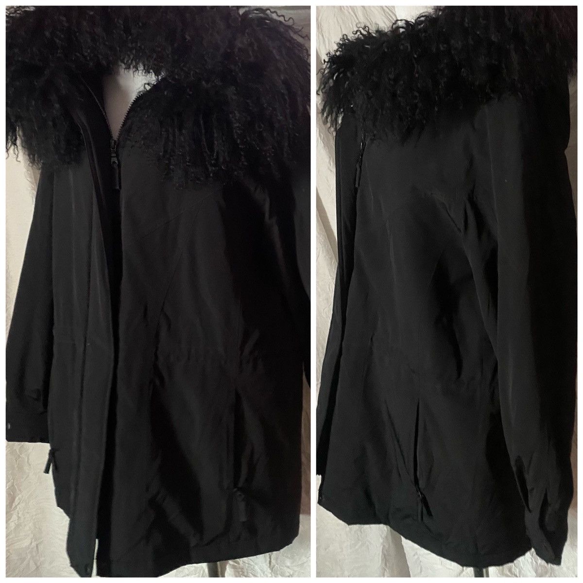 Vintage Bromley Sport, Oversized, Faux Fur, Parka Style Jacket Size M / US 6-8 / IT 42-44 - 10 Thumbnail