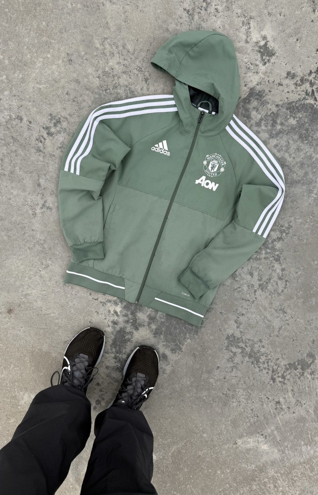 Adidas Adidas Manchester United Y2k Drill Blokecore Soccer Jacket Size US S / EU 44-46 / 1 - 2 Thumbnail