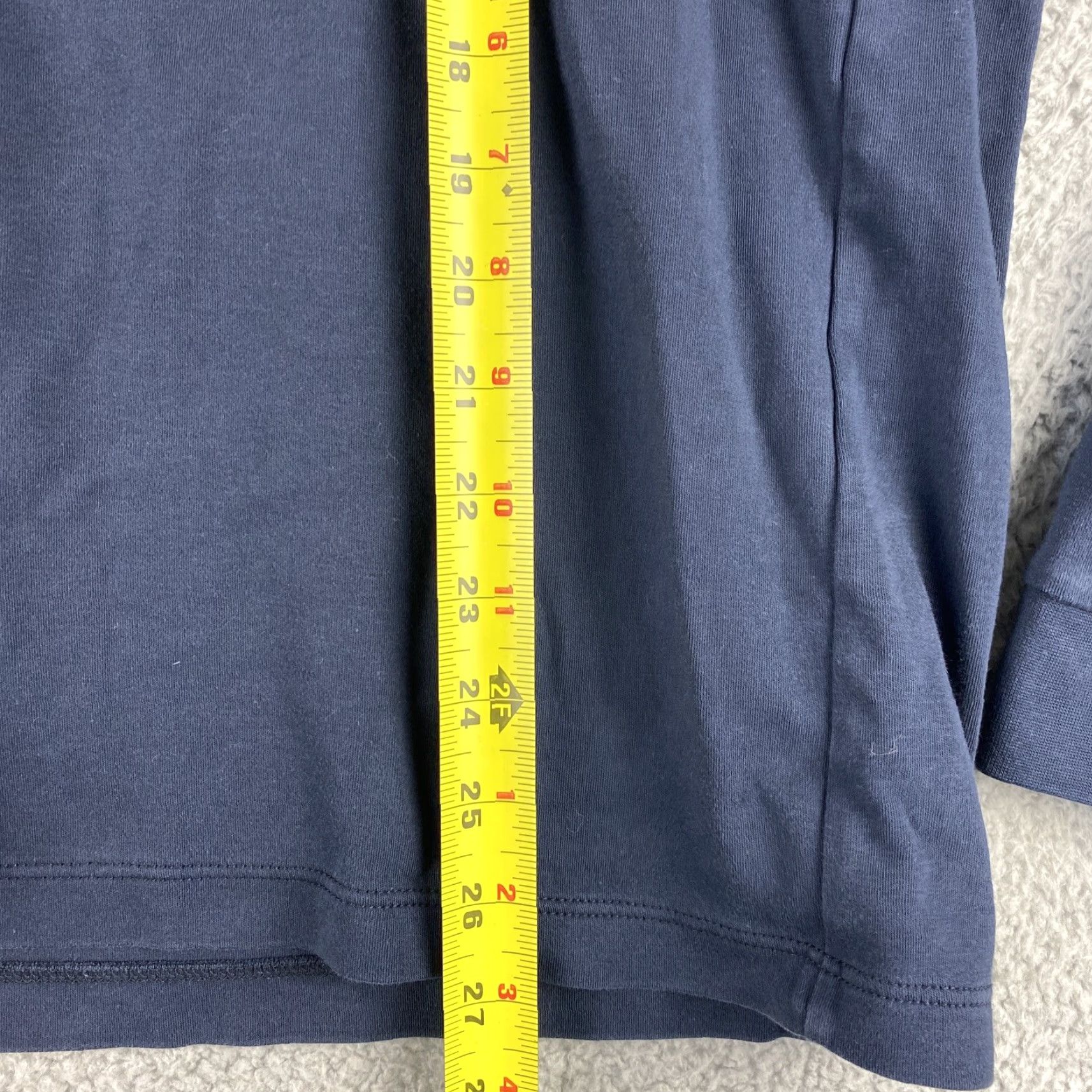 Polo Ralph Lauren Polo Ralph Lauren Mens XL Blue 1/4 Zip Mock Neck Pullover Sweater Lightweight Cotton Size US XL / EU 56 / 4 - 6 Thumbnail