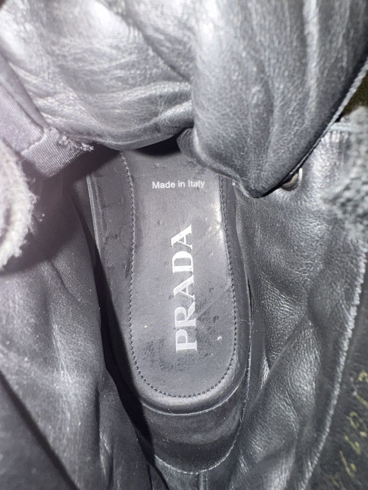 Prada Hi-Top Sneakers w/ Triangle Pouch Size US 7.5 / EU 40-41 - 21 Thumbnail