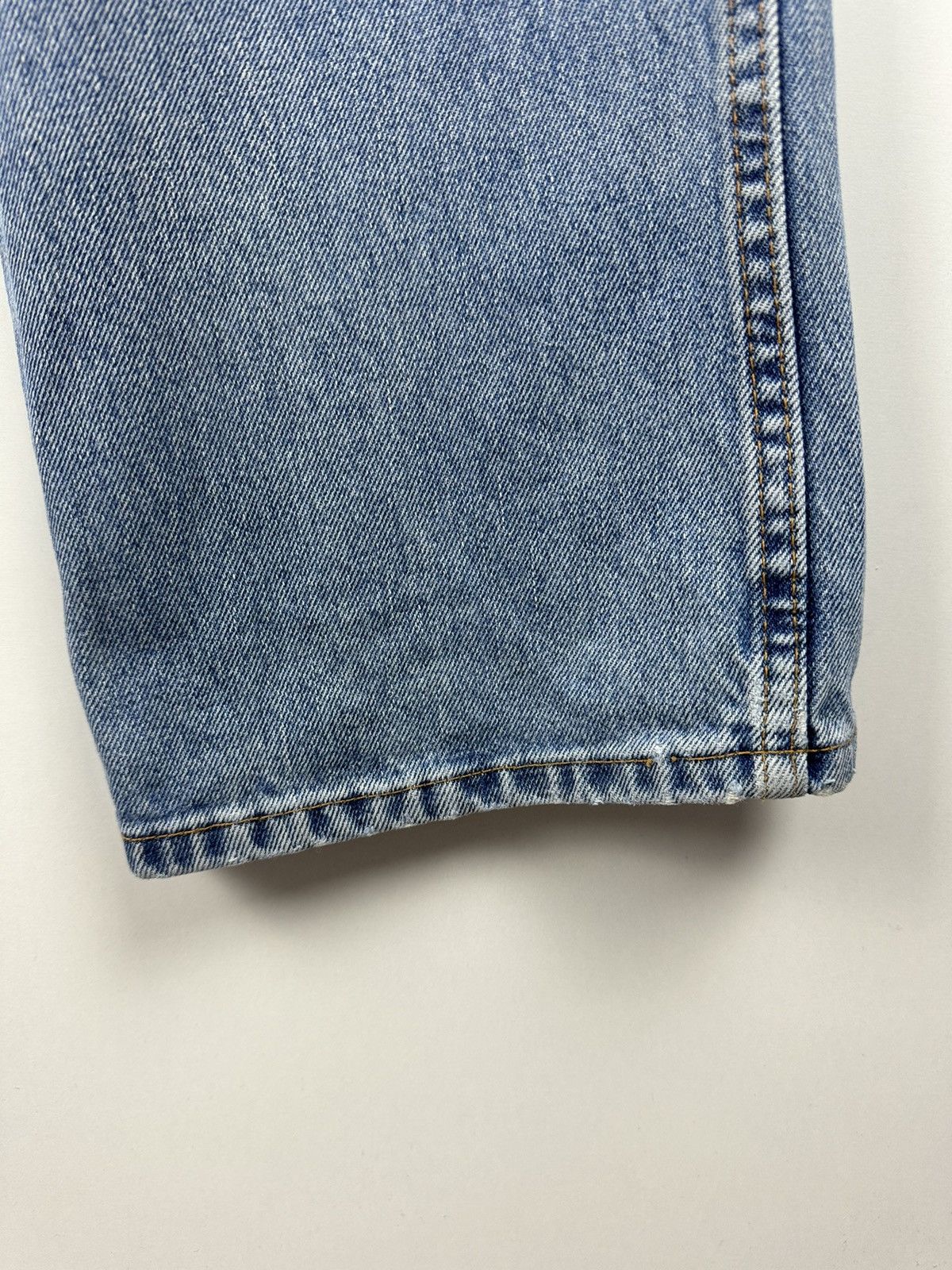 Vintage Essential Wrangler Regular Fit Light Wash Cotton Denim Jeans Size US 32 / EU 48 - 9 Thumbnail