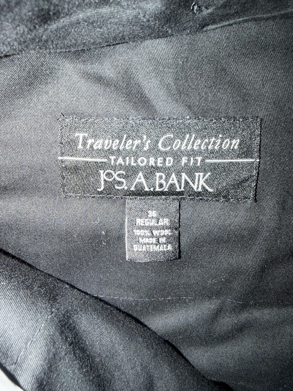 Jos. A. Bank Jos A Bank Traveller’s Collection 100% Wool Pants Size 36R Size 36R - 3 Thumbnail
