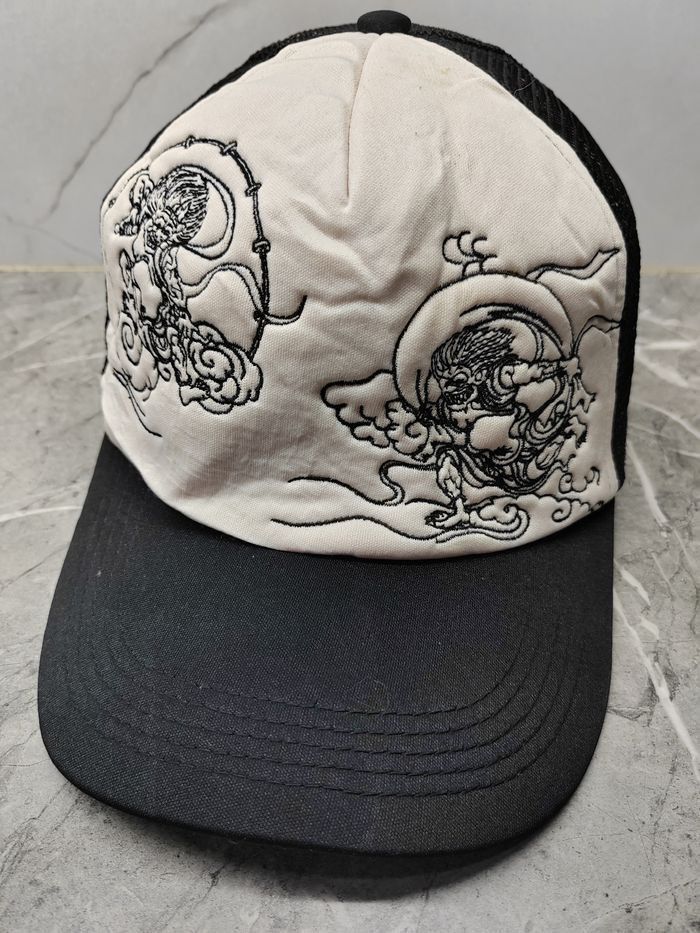 Japanese Brand Vintage Sukajan Style Trucker Cap Hat Size ONE SIZE - 1 Thumbnail