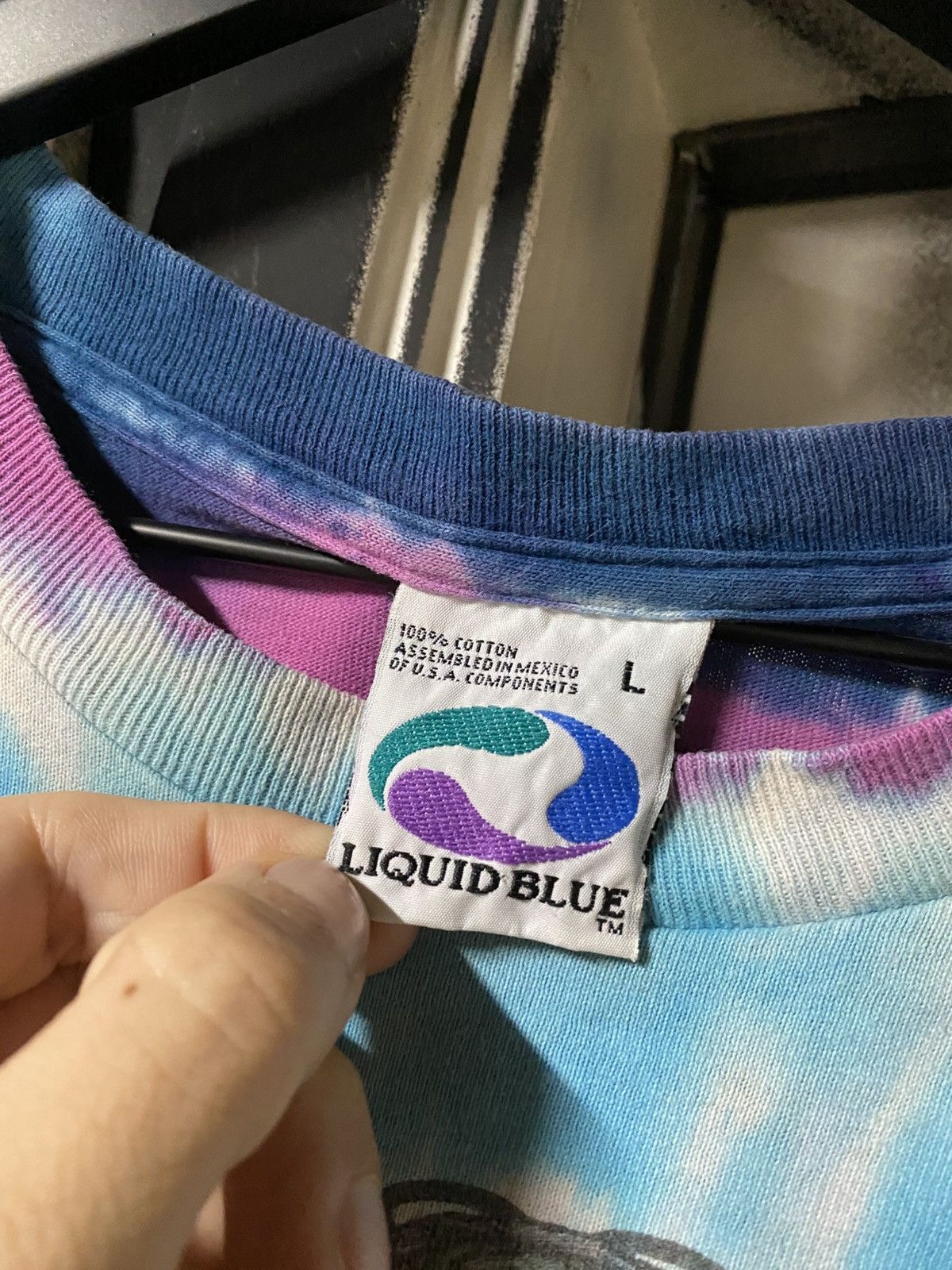 Band Tees 90’s Vintage Liquid Blue Grateful Dead Tee Shirt Large Size US L / EU 52-54 / 3 - 7 Thumbnail