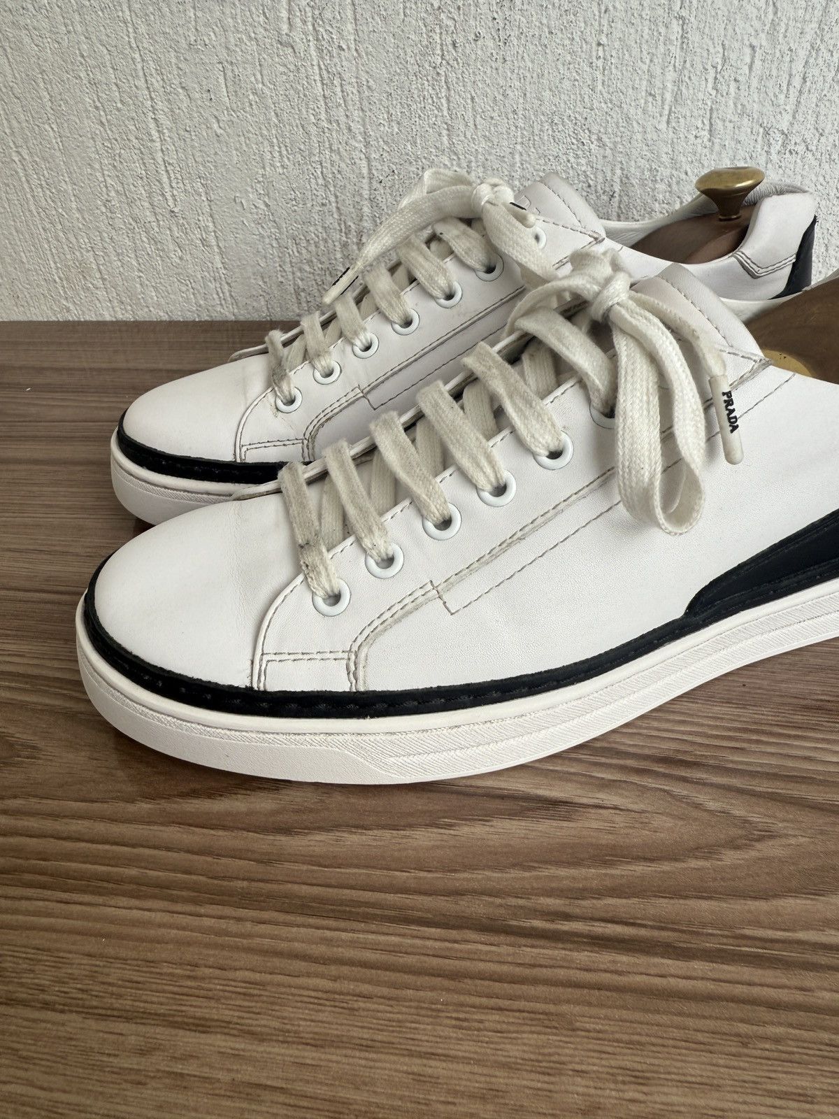 Prada Leather sneakers Size US 9 / EU 42 - 3 Thumbnail
