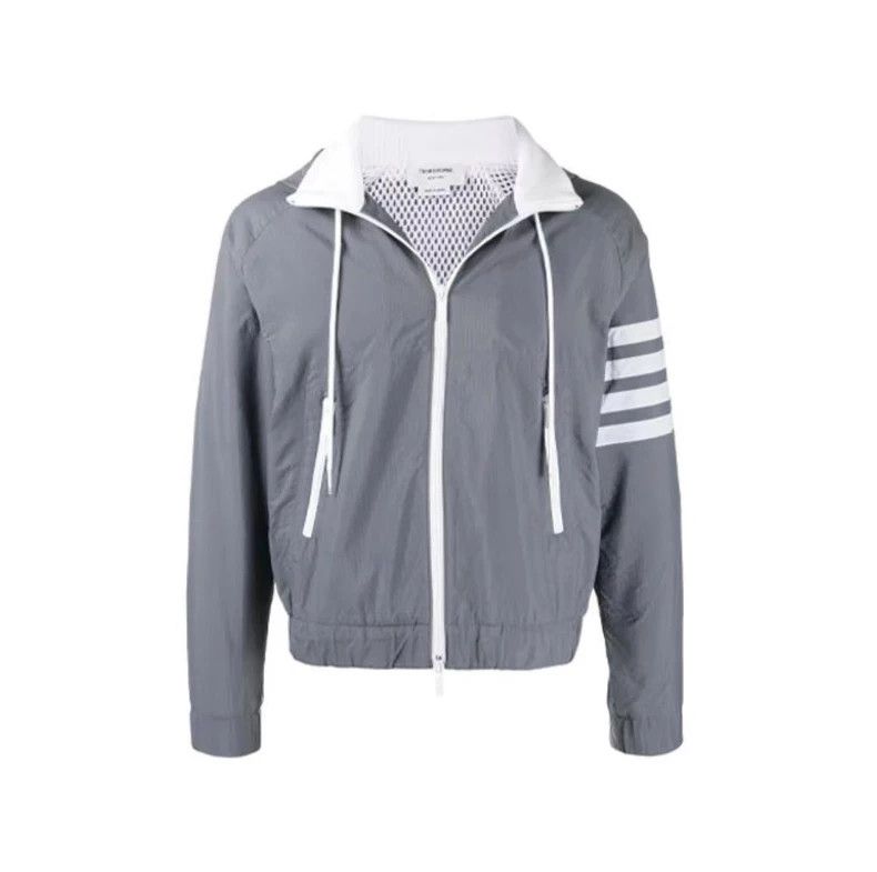 Thom Browne Thom Browne Zippered hooded jacket Size US XXS / EU 40 - 7 Thumbnail
