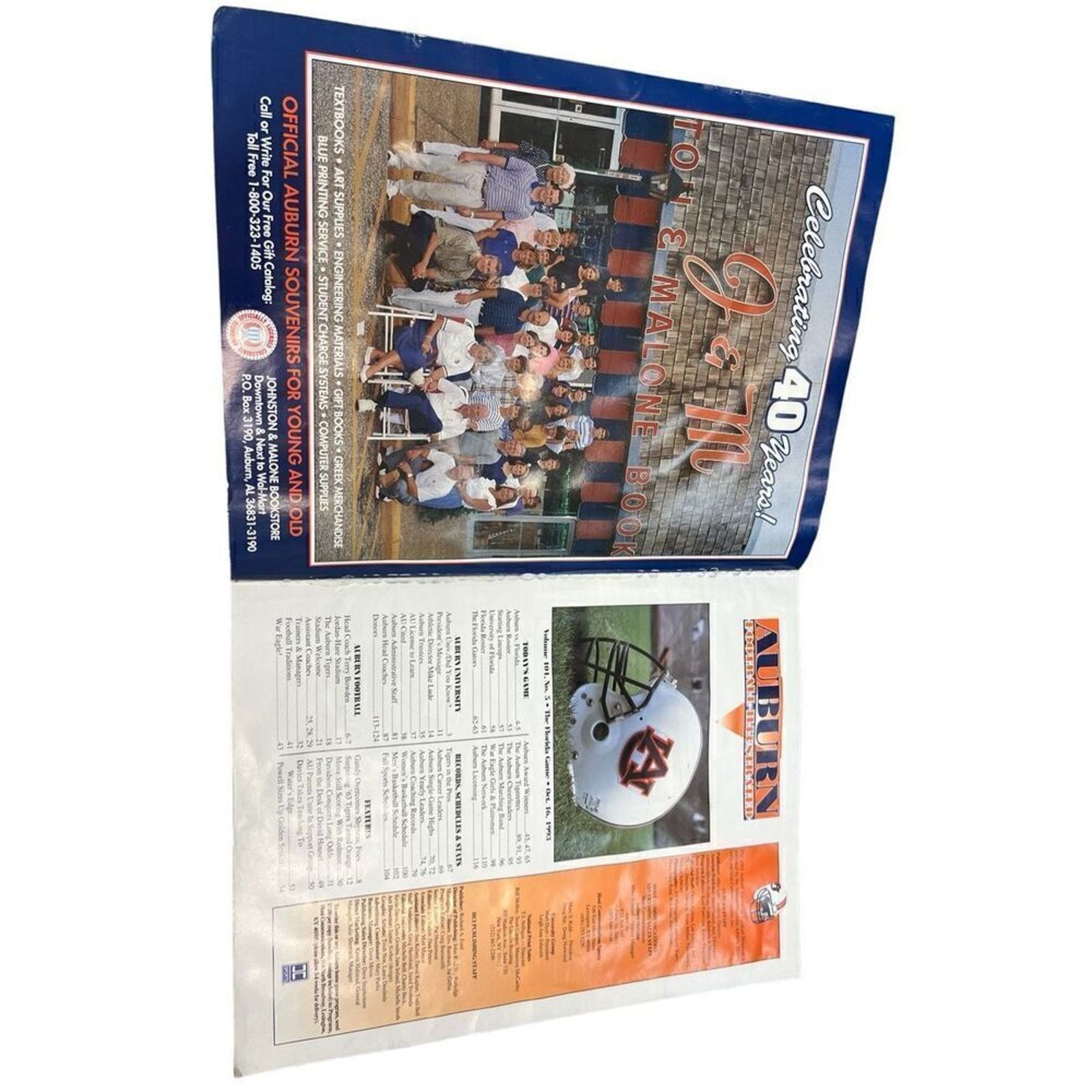 Other Auburn Football Illustrated - Florida Game 1993 Size ONE SIZE - 4 Thumbnail