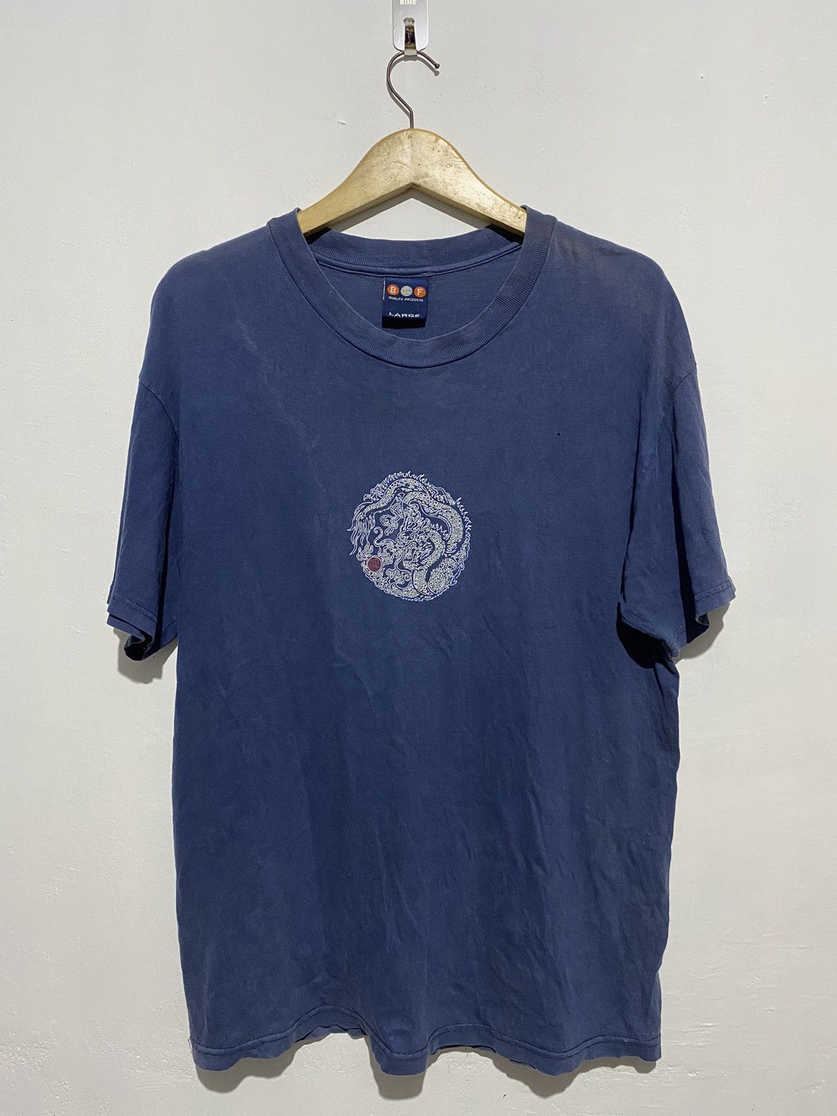 Recon × Subware × Vintage Vintage 90s BSF dragon center logo rare tshirts Size US L / EU 52-54 / 3 - 1 Thumbnail