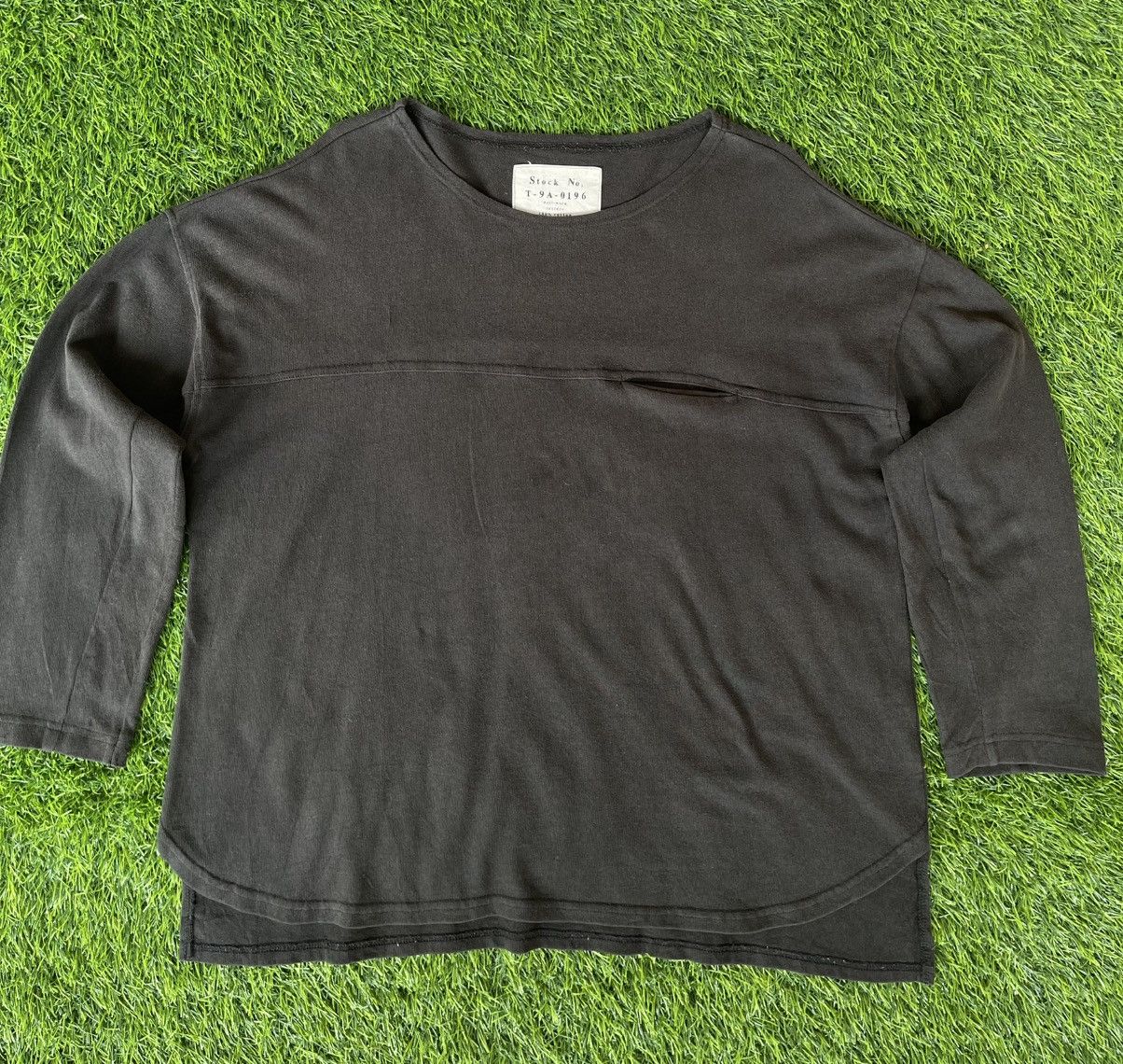 The GV Gallery Rare🔥SOULBERRY TEXTURE🔥Out Side Stich Long sleeve Faded Tee Size US L / EU 52-54 / 3 - 12 Thumbnail