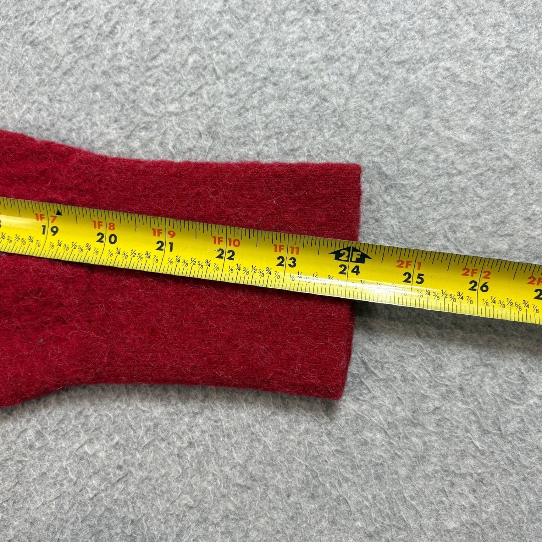 & Other Stories & Other Stories Sweater Womens Medium Red Paris Atelier Wool Alpaca Knit Ruffle Collar Pullover Coquette Office Size M / US 6-8 / IT 42-44 - 4 Thumbnail