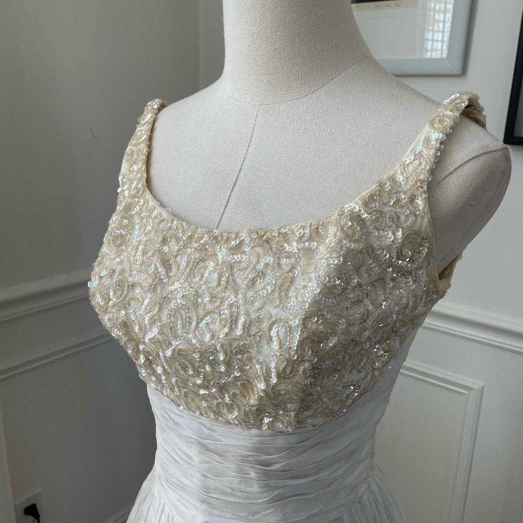 Vintage Vintage 50s Emma Domb San Francisco Midi Tea Length Formal D Size S / US 4 / IT 40 - 6 Thumbnail