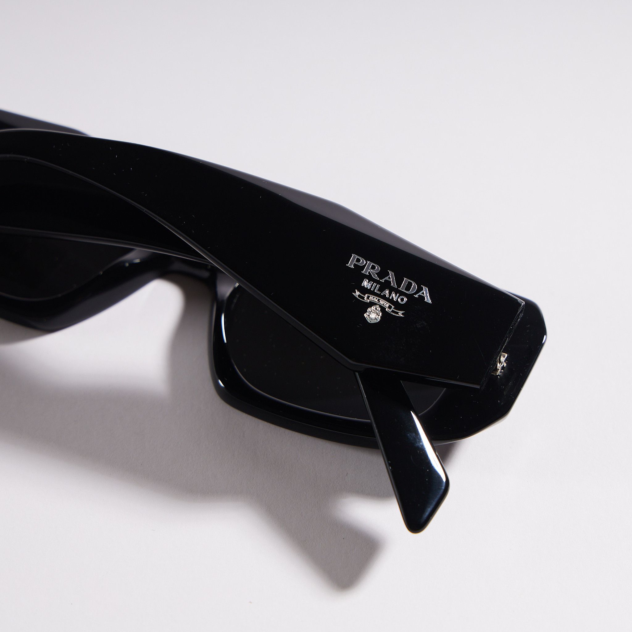 Prada PRADA OPR 17WS 1AB5S0 Sunglasses BLACK Size ONE SIZE - 3 Thumbnail