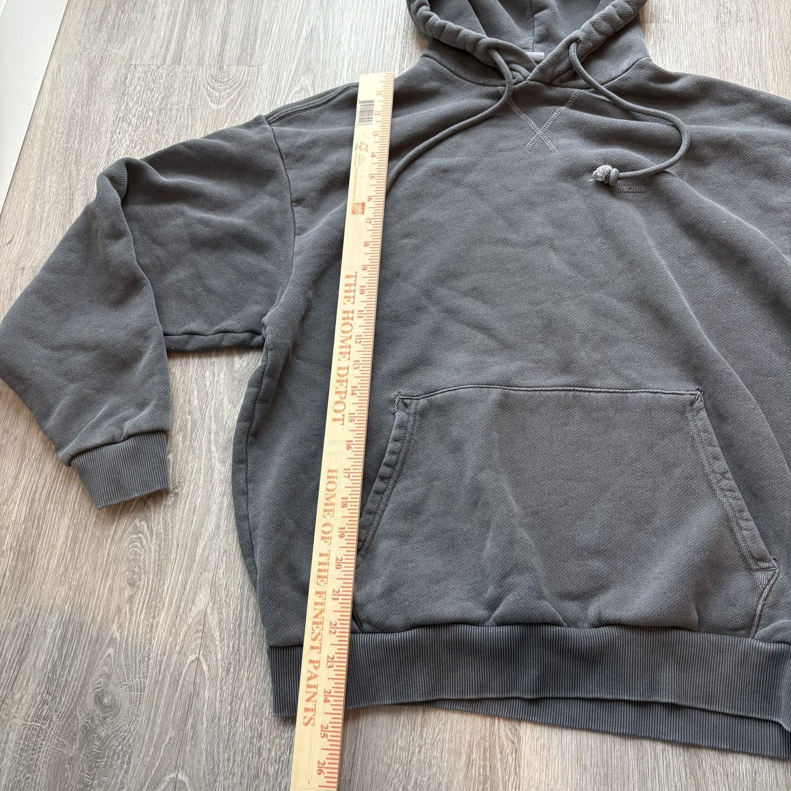 Gymshark Gymshark Women's Hoodie Oversized Washed Charcoal Grey S Size S / US 4 / IT 40 - 8 Thumbnail