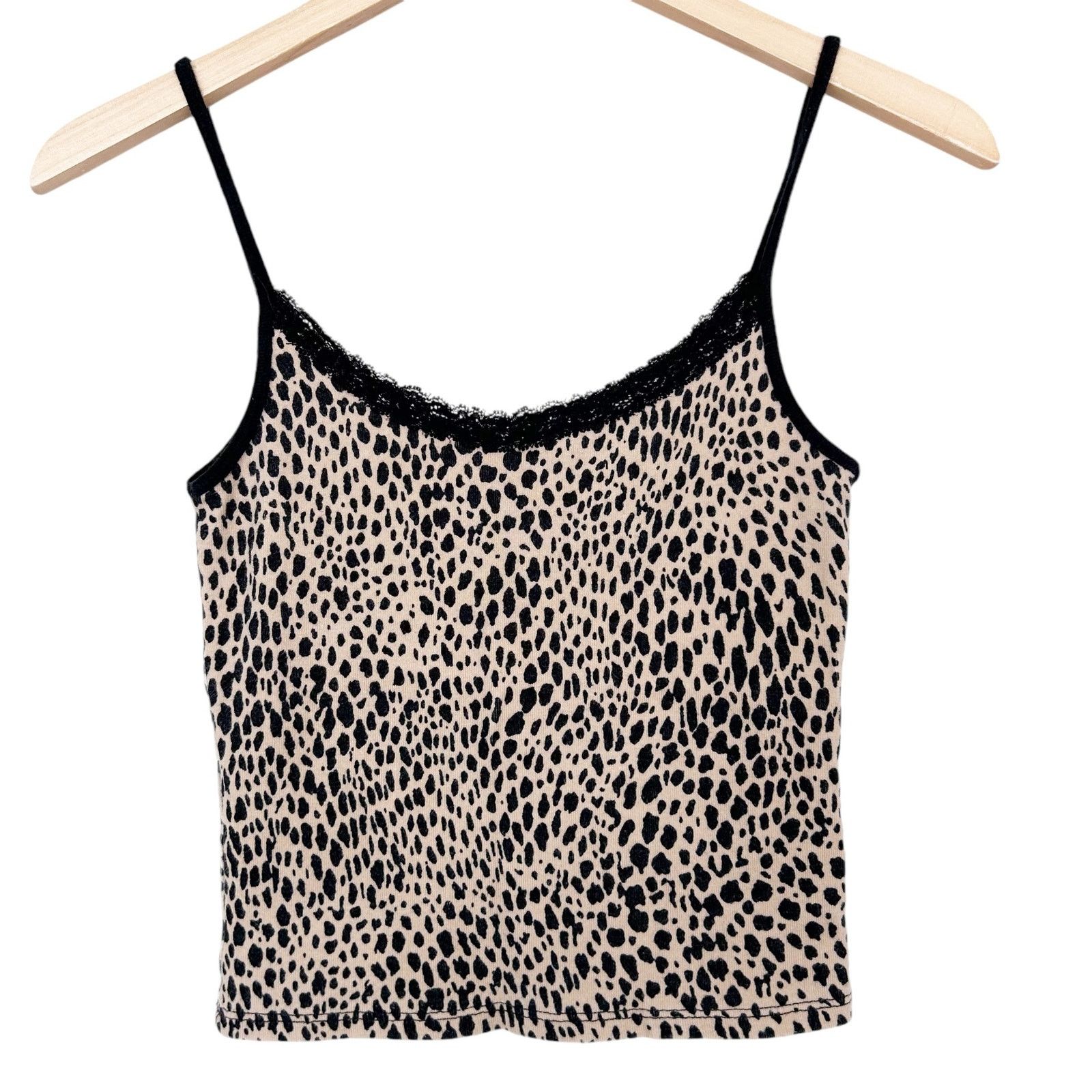 Brandy Melville Brandy Melville Leopard Cheetah Print Tank Top Sz XS Size XS / US 0-2 / IT 36-38 - 5 Thumbnail
