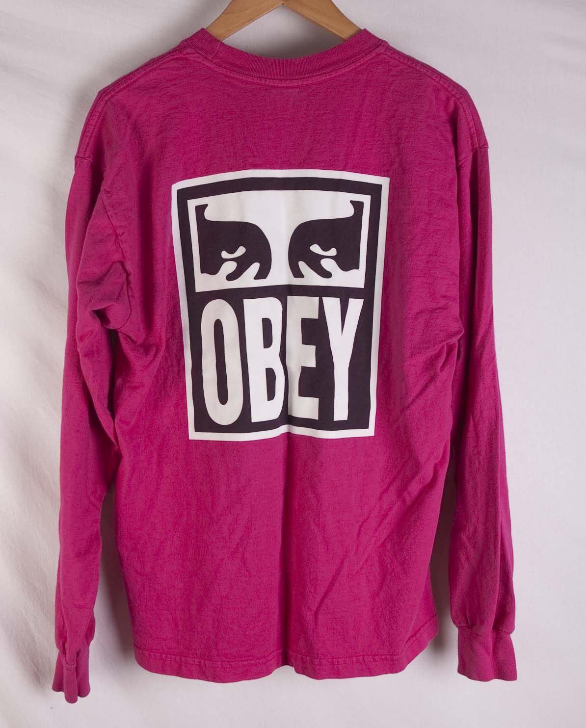 Obey Obey Long Sleeve T Shirt Size S Andre the Giant Head Logo Size US S / EU 44-46 / 1 - 1 Thumbnail