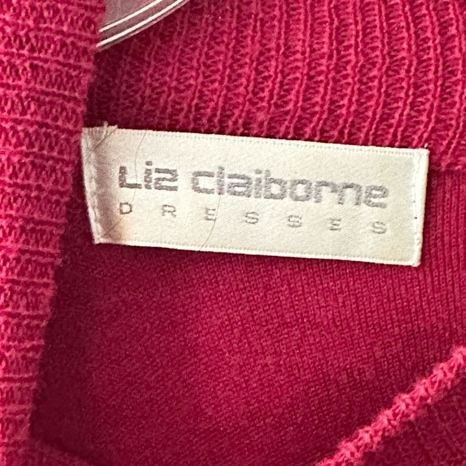 Liz Claiborne Liz Claiborne Pink Wool Blend Pleated Dress With Pockets Size L / US 10 / IT 46 - 4 Thumbnail