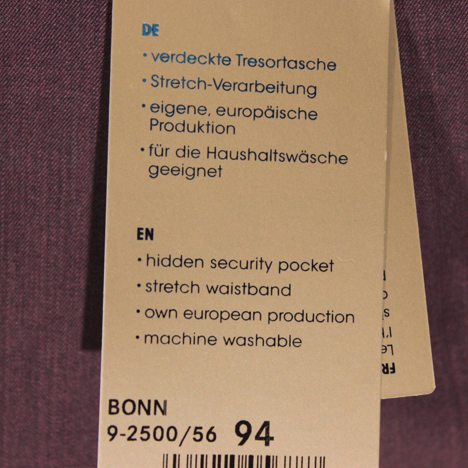 Meyer New with tags Dress Pants Size 32 US In Purple