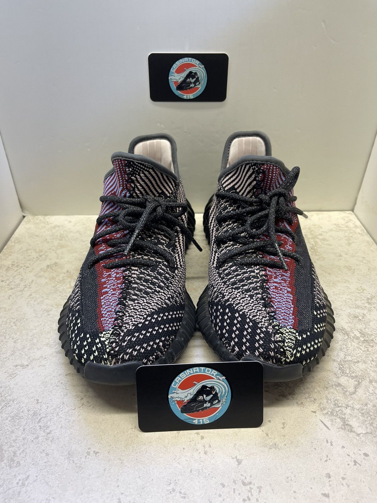 Adidas Size 9 - Adidas Yeezy Boost 350 V2 Yecheil Non-Reflective Size US 9 / EU 42 - 3 Thumbnail