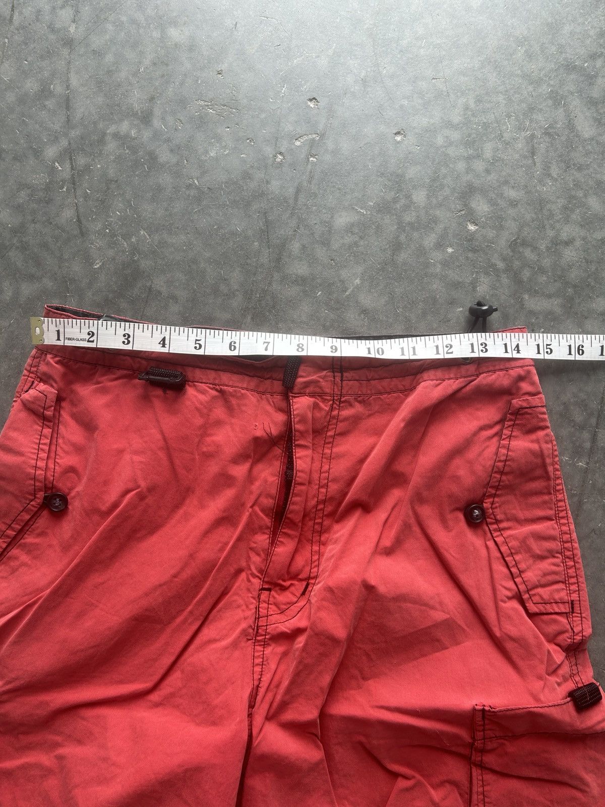 Vintage Vintage Y2K Plugg Nylon Cargo Shorts Size US 29 - 9 Thumbnail