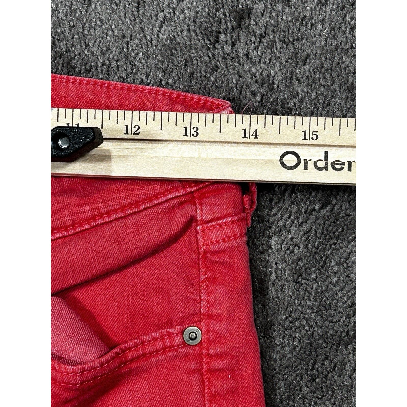 AG Adriano Goldschmied AG Adriano Goldschmied Stevie Ankle Jeans Slim Straight Leg Size 27" / US 4 / IT 40 - 8 Thumbnail