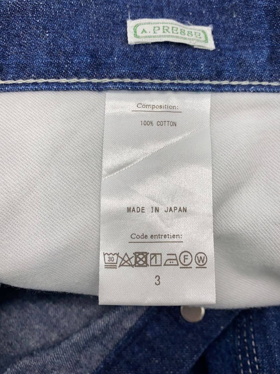 A.PRESSE Blue Cotton Bottoms Size US 32 / EU 48 - 5 Thumbnail