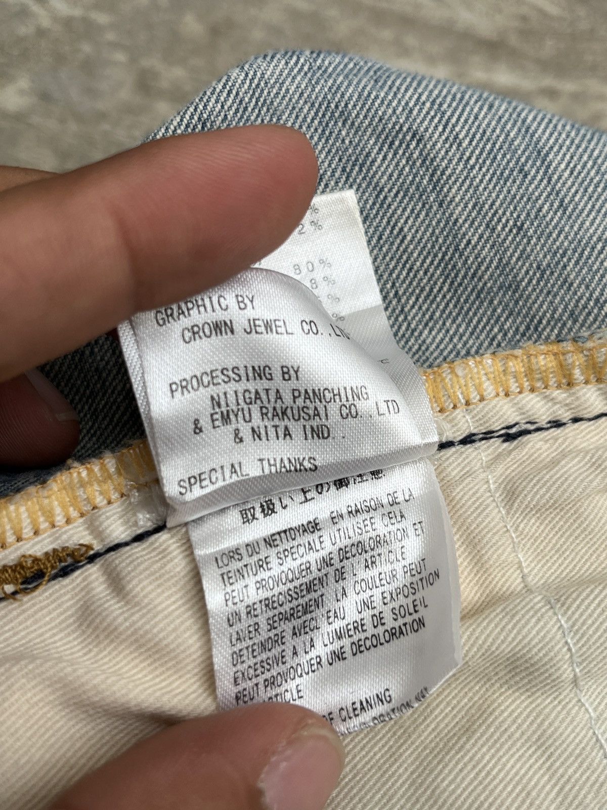 Mastermind Japan SS13 Mastermind Japan “Dreaming” Distressed Washed Jeans Size US 36 / EU 52 - 11 Thumbnail