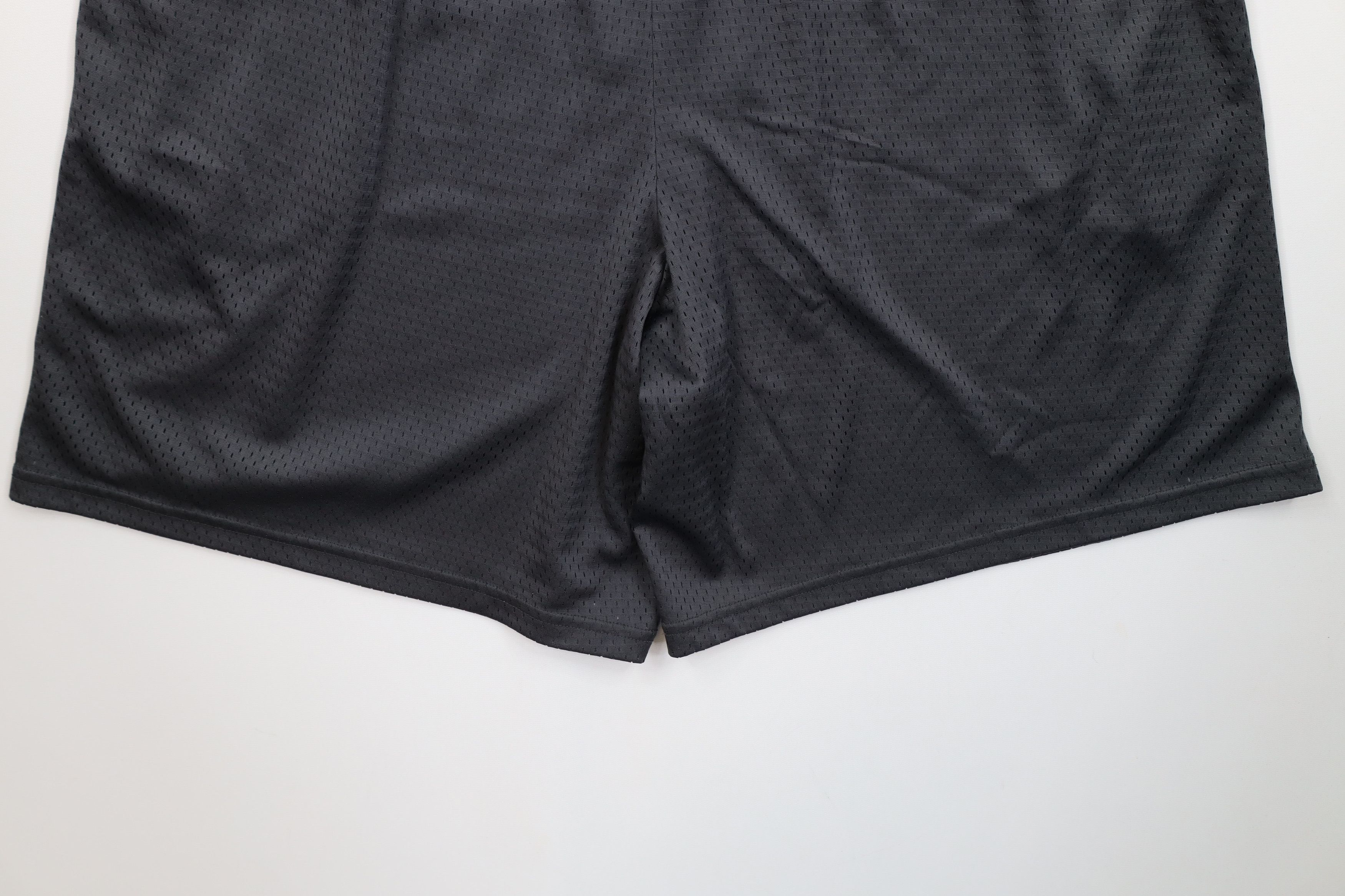 Vintage Vintage 90s Y2K Streetwear Knee Mesh Shorts Gray Polyester Size US 36 / EU 52 - 11 Thumbnail
