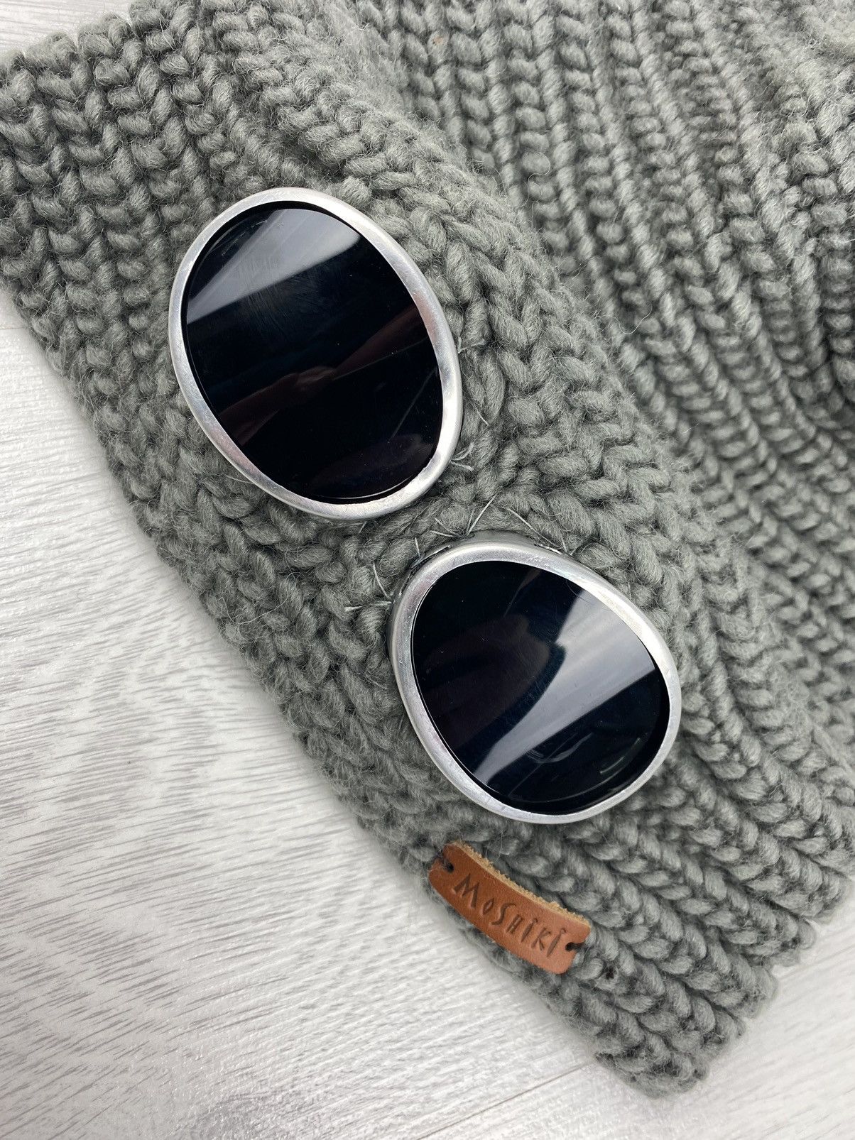Handmade New! Moshiki Wool Beanie Winter Ski Hat Mask Sherpa Y2K Size ONE SIZE - 2 Thumbnail