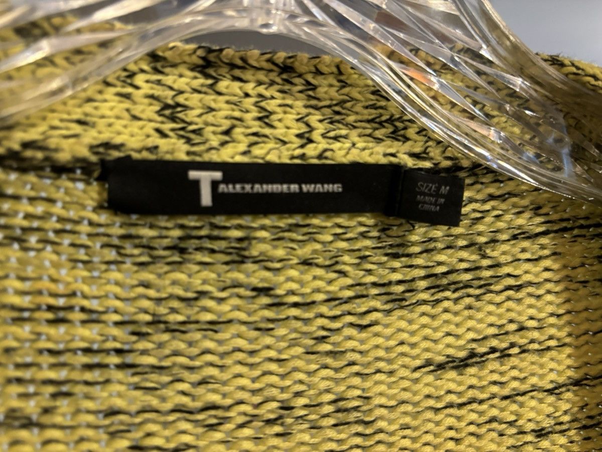 Alexander Wang Black and yellow thick woven cardigan Size US XL / EU 56 / 4 - 5 Thumbnail