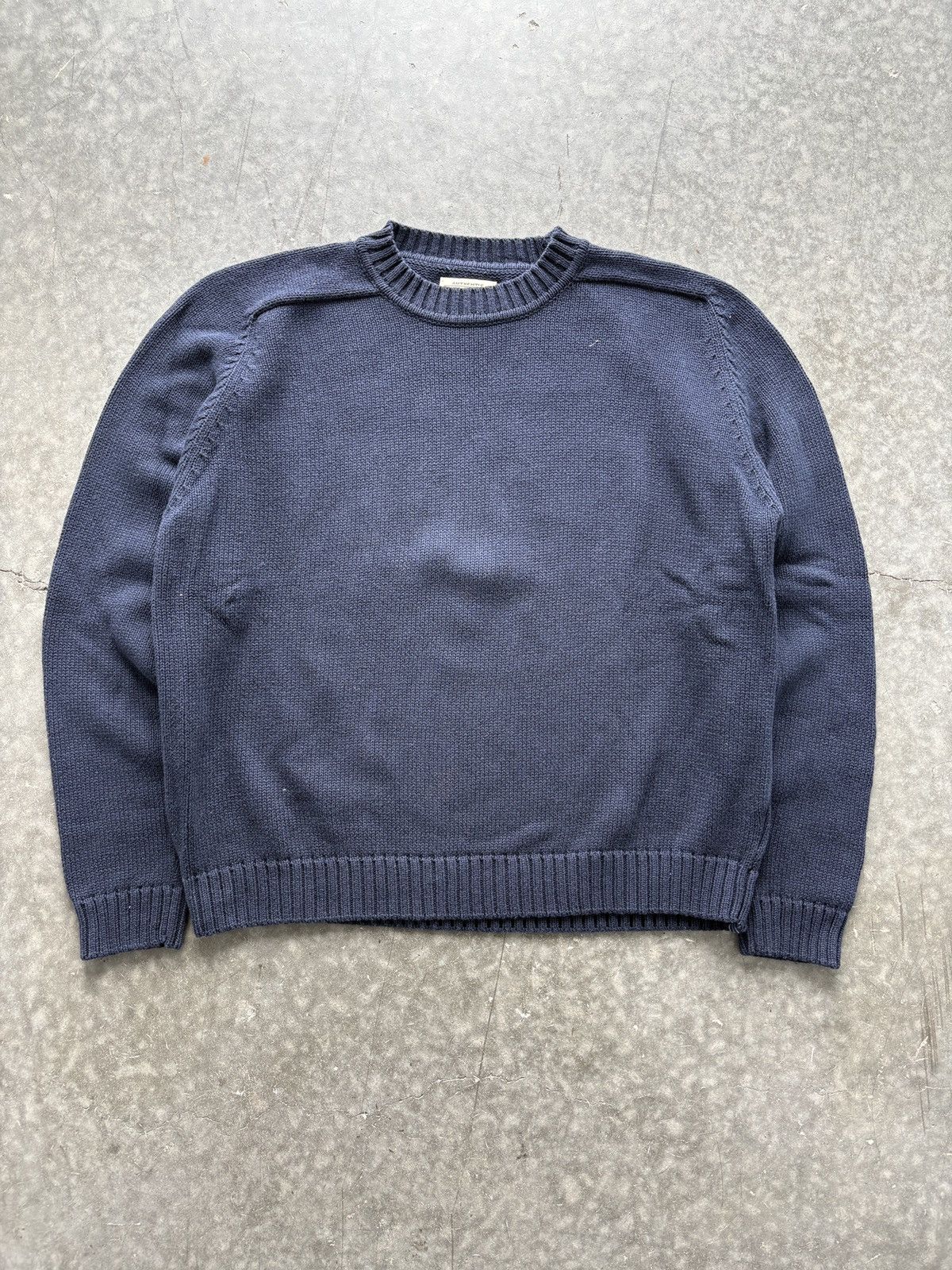 St. Johns Bay Vintage 90s Fisherman Knit Sweater Boxy Cropped Fit Size US M / EU 48-50 / 2 - 1 Thumbnail