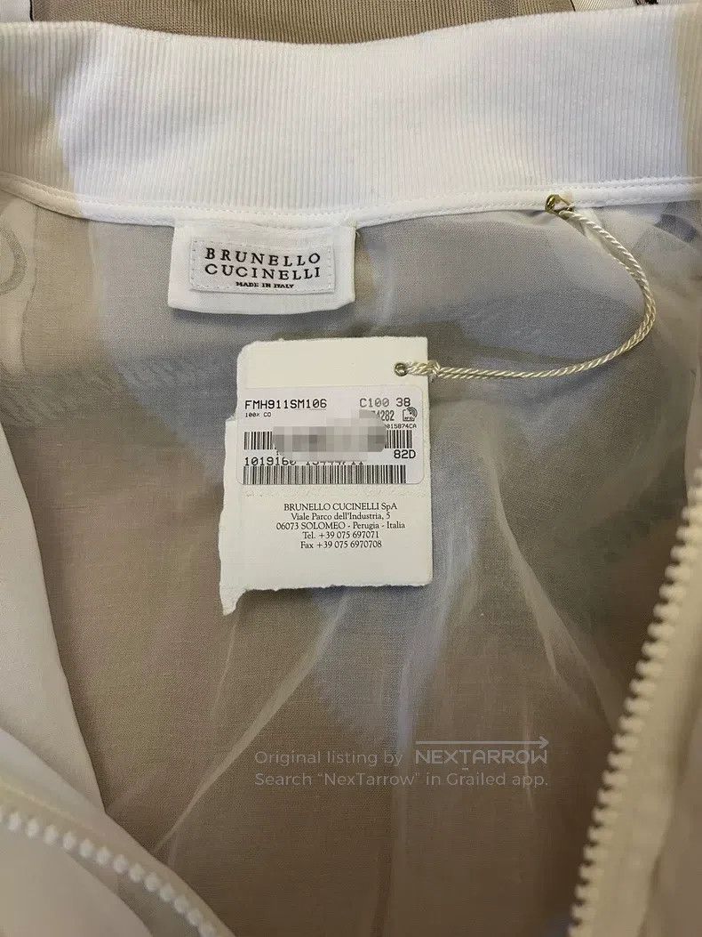 Brunello Cucinelli Brunello Cucinelli Suit Jacket Linen Beige Beaded Luxury E Size XS / US 0-2 / IT 36-38 - 6 Thumbnail