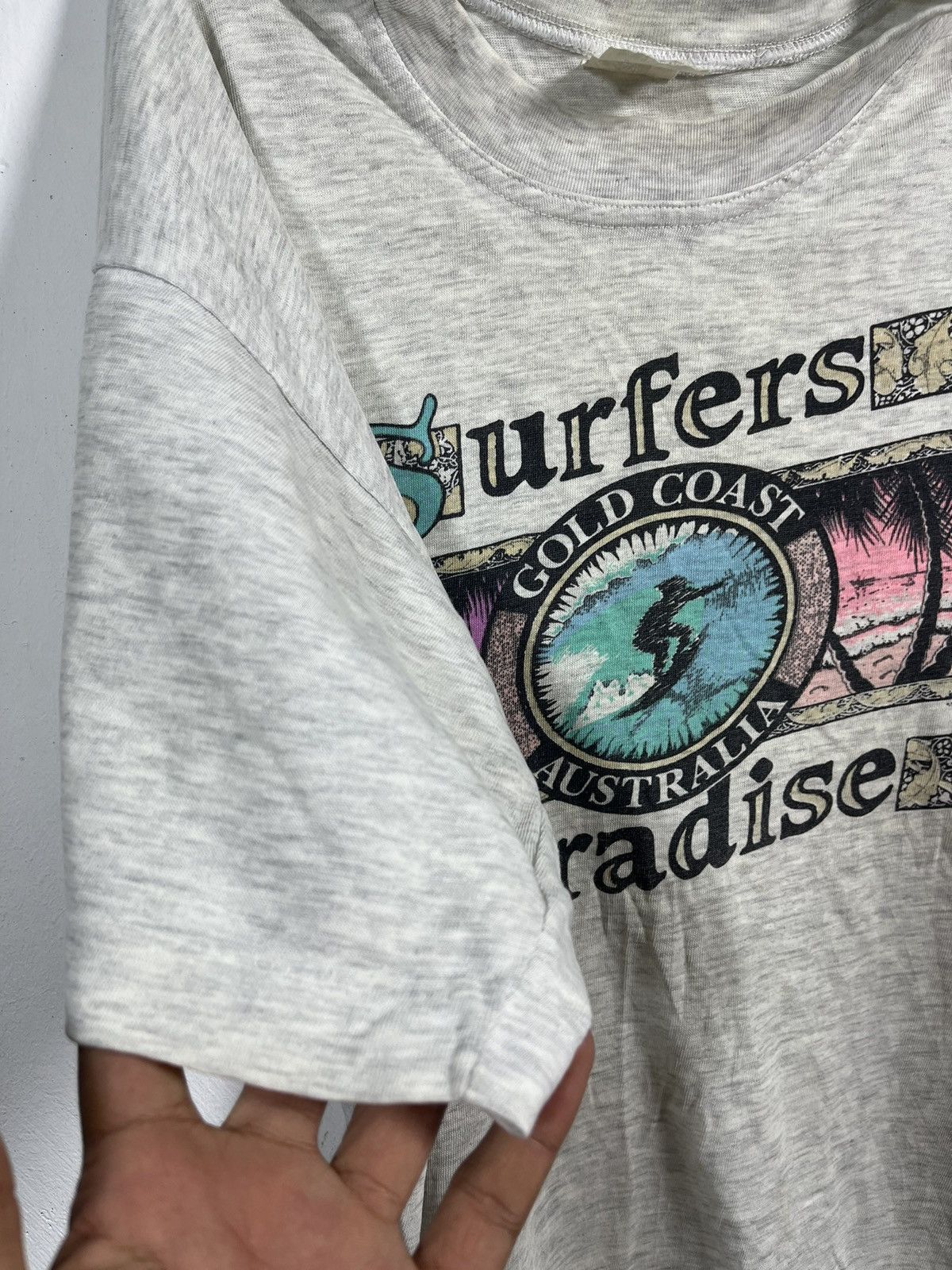 Vintage Vintage Surfers Gold Coast Australia Size US L / EU 52-54 / 3 - 3 Thumbnail