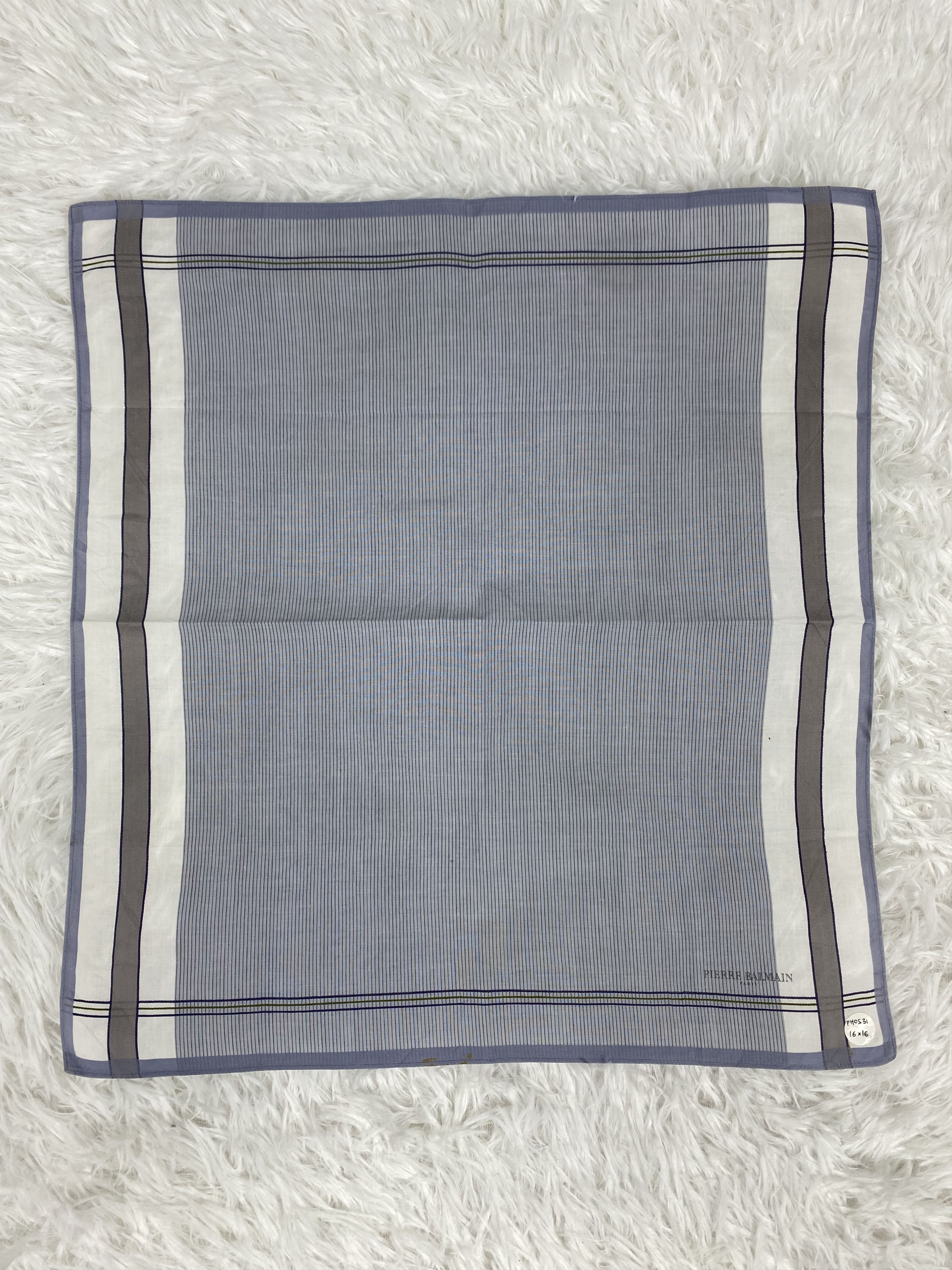 Pierre Balmain Vintage Pierre Balmain Handkerchief Neckerchief PH0531 Size ONE SIZE - 3 Thumbnail