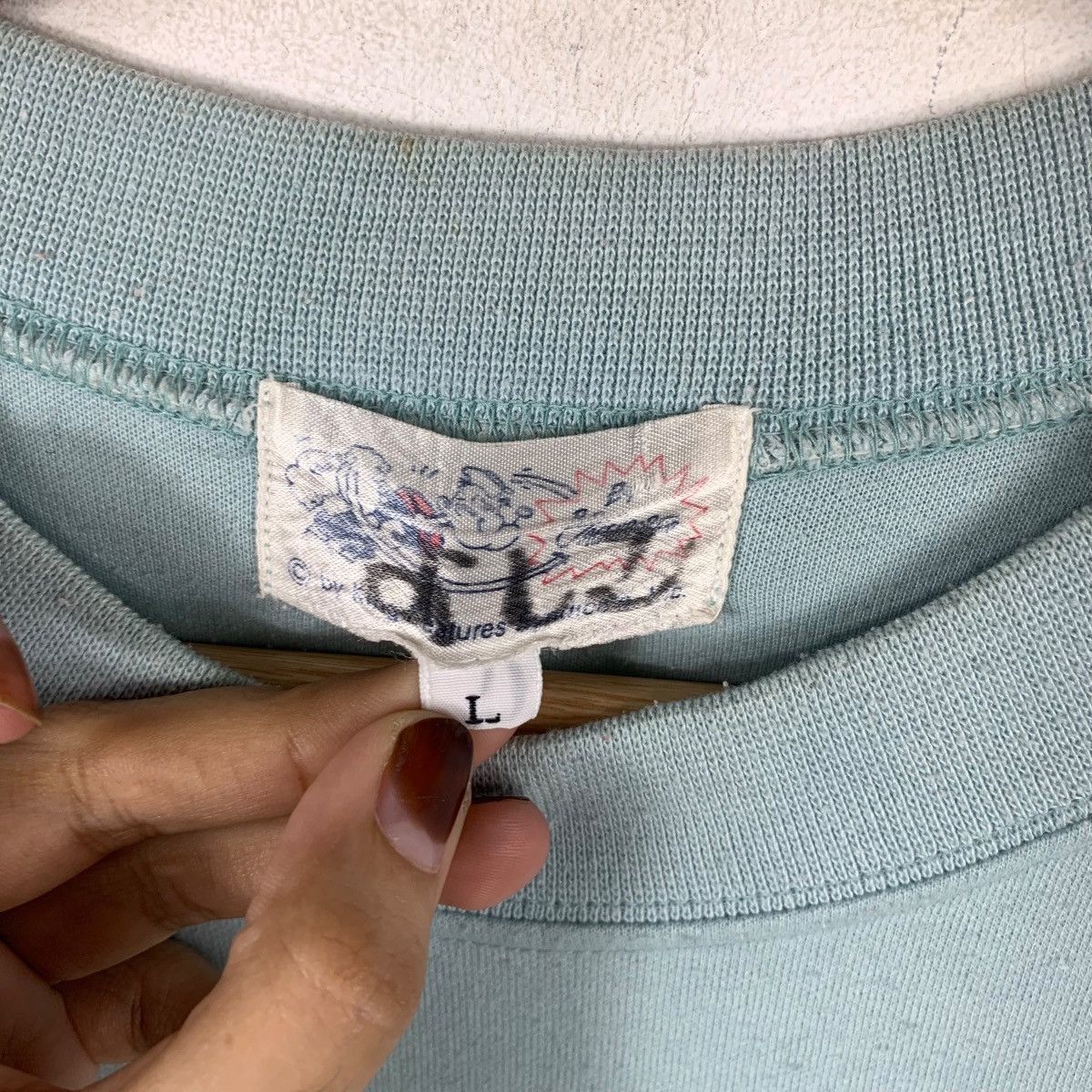 Vintage Vintage POPEYE THE SAILORMAN VS BLUTO Cartoon Sweatshirt Size L / US 10 / IT 46 - 8 Thumbnail