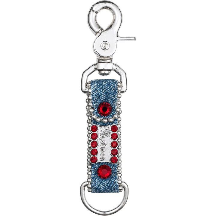 小物 supreme b.b simon denim keychain black Supreme b.b. Simon Denim Keychain (SS25) - $68