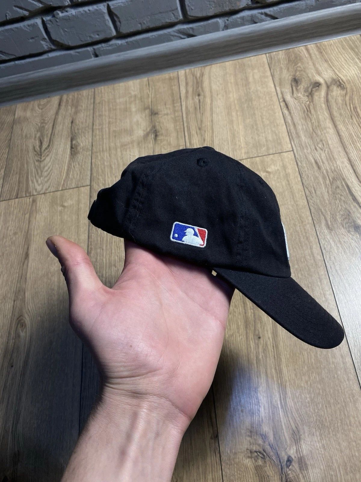 Adidas vintage adidas new york yankees cap black 2000s Size ONE SIZE - 2 Thumbnail