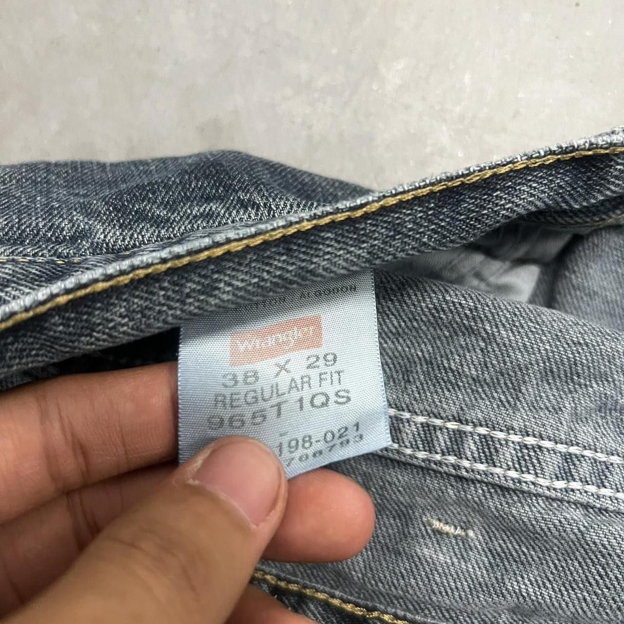 Vintage Crazy Vintage Y2K/2000s Baggy Skater Style Workwear Dark wash Denim Jeans! Size US 38 / EU 54 - 7 Thumbnail