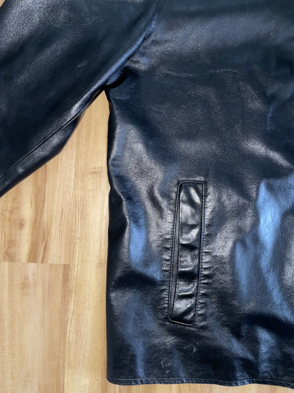 Ted Baker TED BACKER London Leather Jacket Size US L / EU 52-54 / 3 - 4 Thumbnail