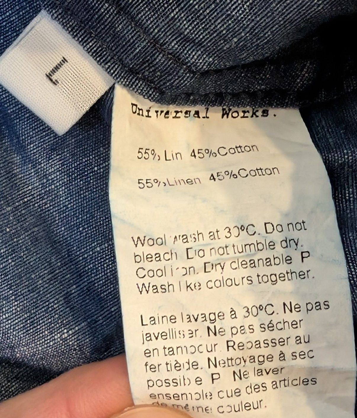 Universal Works Universal Works Linen Cotton Lightweight Dockside Jacket Size US L / EU 52-54 / 3 - 4 Thumbnail