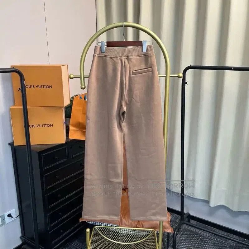 Max Mara MaxMara Brown Cotton Casual Trousers . Size 35" - 2 Thumbnail
