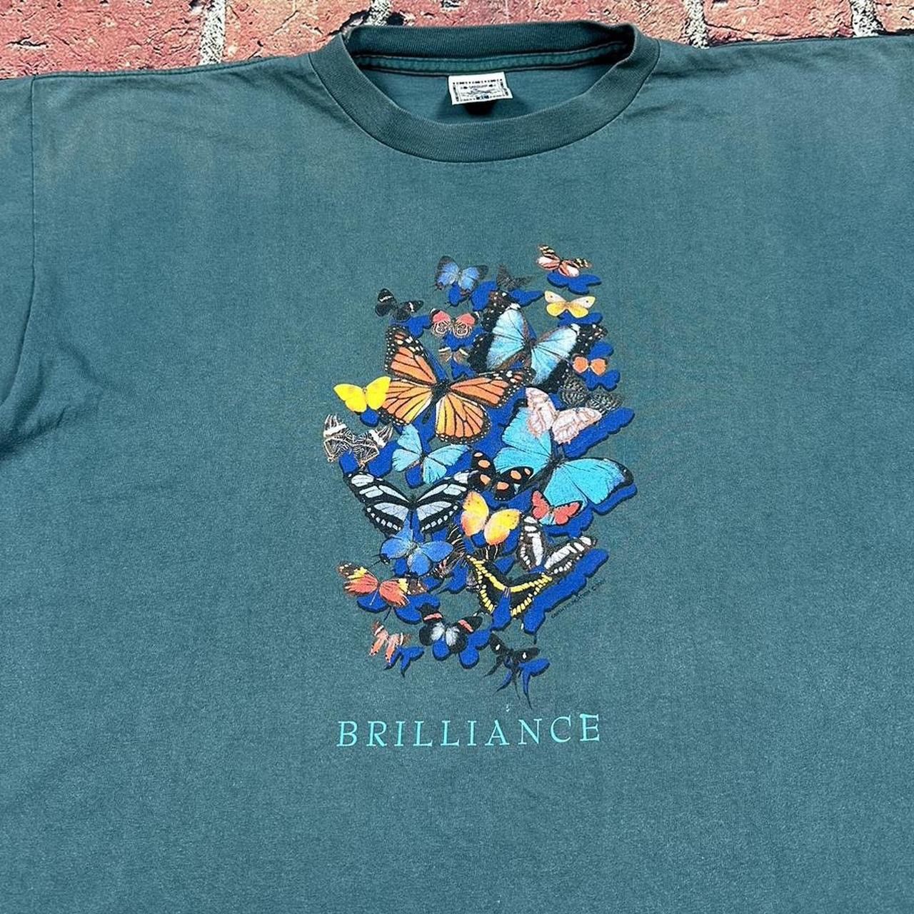 Other Vintage Butterfly Brilliance Earth Foundation Single Stitch Size US XL / EU 56 / 4 - 2 Thumbnail