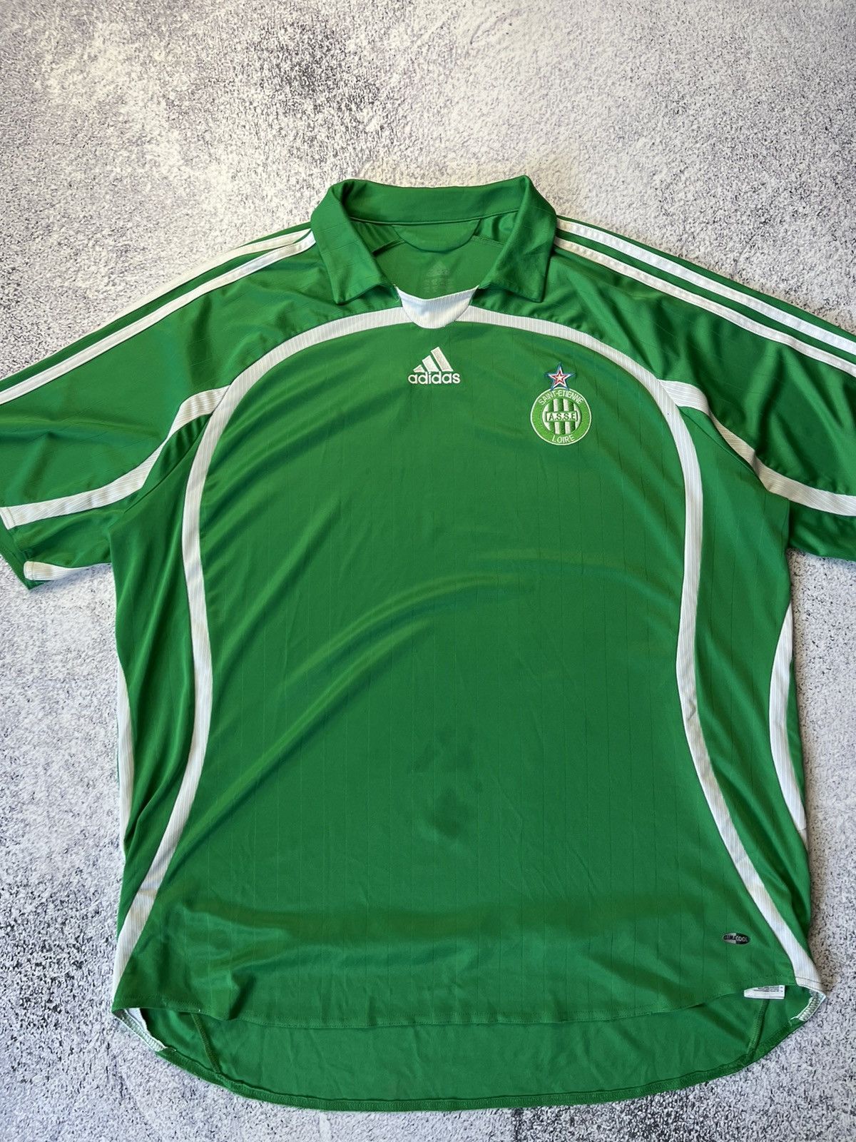 Adidas Saint Etienne Shirt Jersey Adidas originals kit france Size US XL / EU 56 / 4 - 5 Thumbnail