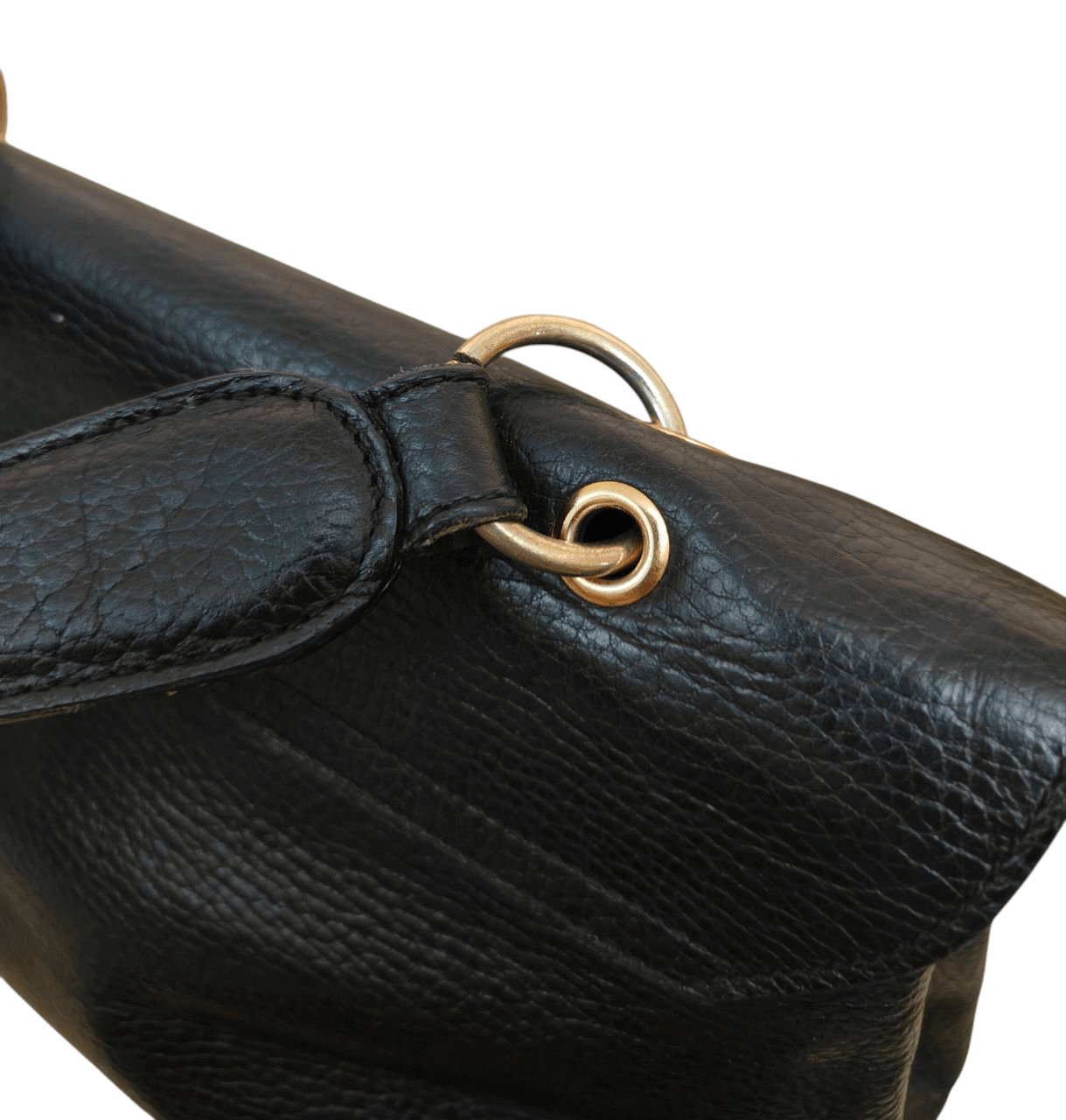 Nina Ricci 💥LAST CALL💥 Vintage Nina Ricci Black Leather Handbag Size ONE SIZE - 10 Thumbnail