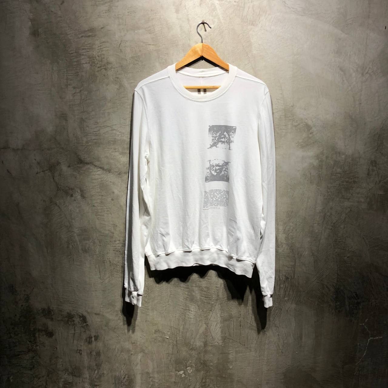 Rick Owens Drkshdw Rick Owens Drkshdw SS21 Patch crewneck Size US L / EU 52-54 / 3 - 1 Thumbnail