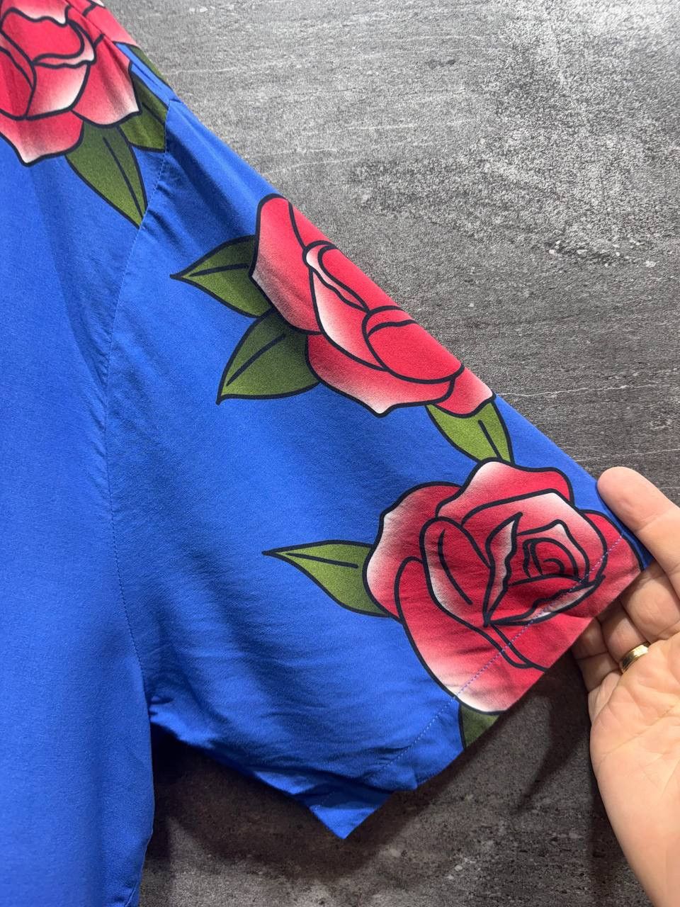 Review Matw x Review Graphic Skull Tiger Rose Shirt Tattoo Style Size US L / EU 52-54 / 3 - 2 Thumbnail