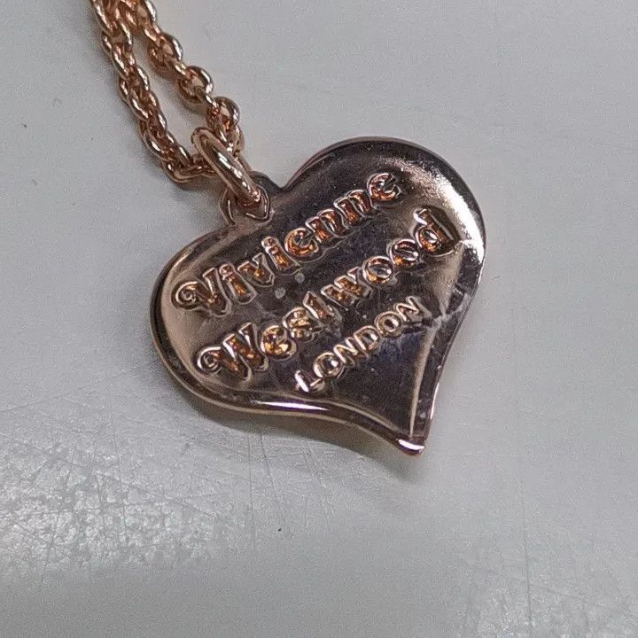 Vivienne Westwood Vivienne Westwood Petra Heart Brass Pendant Necklace Size ONE SIZE - 3 Thumbnail