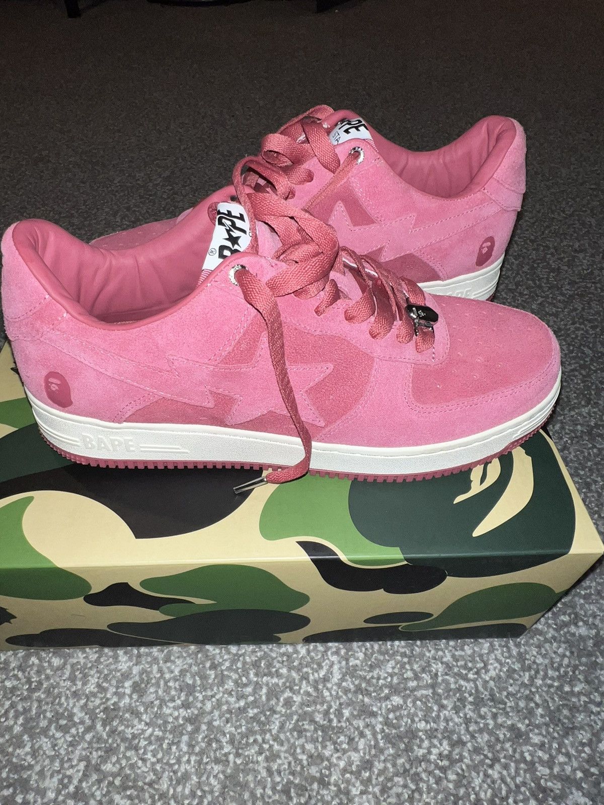 Bape Bape Suede Sta Low Size US 11 / EU 44 - 3 Thumbnail