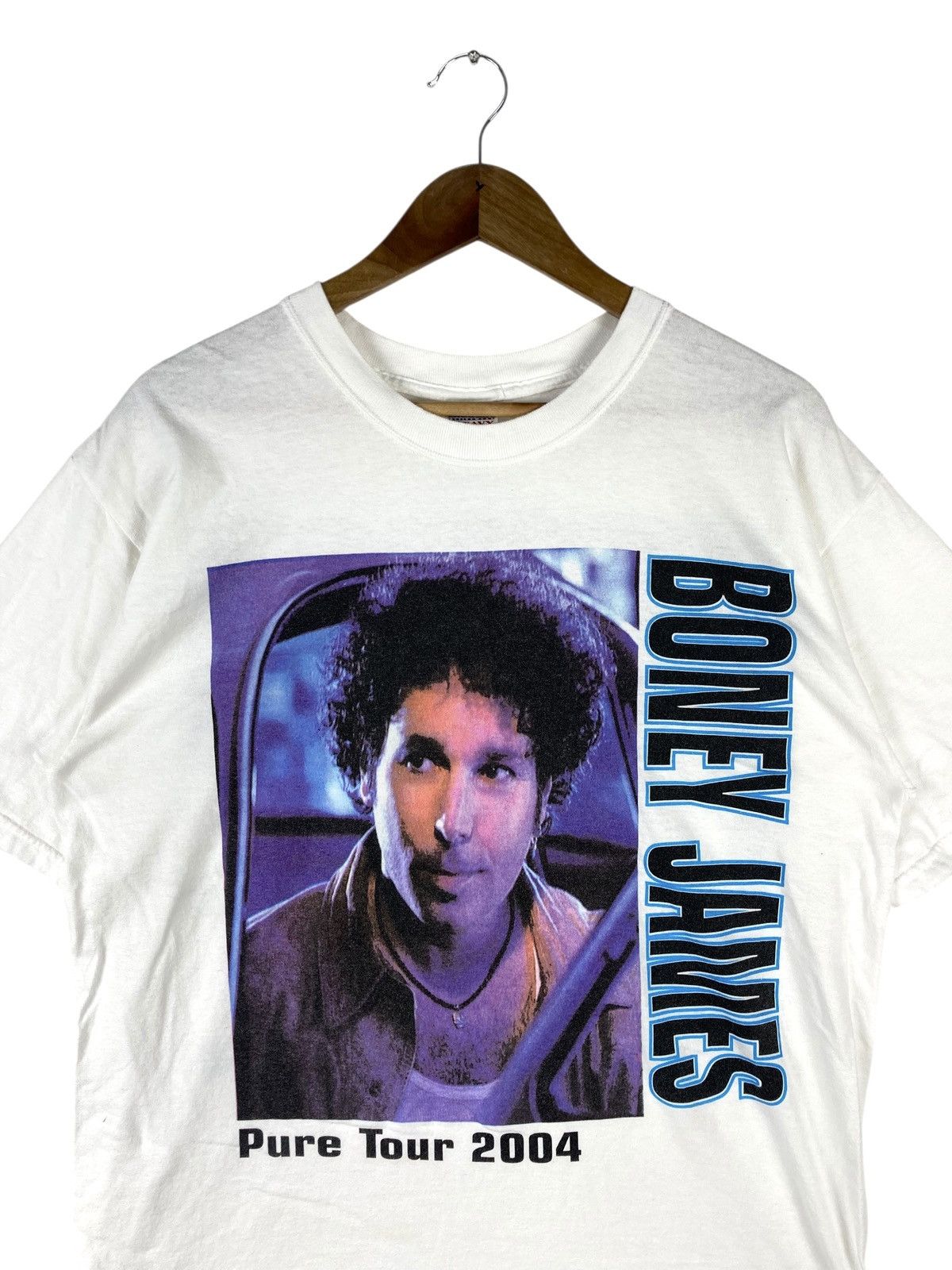 Vintage Vintage 2004 American Saxophonist Musician Boney James Tee Size US L / EU 52-54 / 3 - 2 Thumbnail